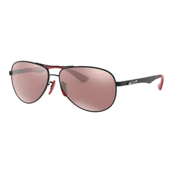 RayBan Scuderia Ferrari Aviator Frame Sunglasses