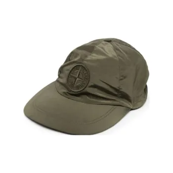 STONE ISLAND Baseball Caps Unisex Olive Green
