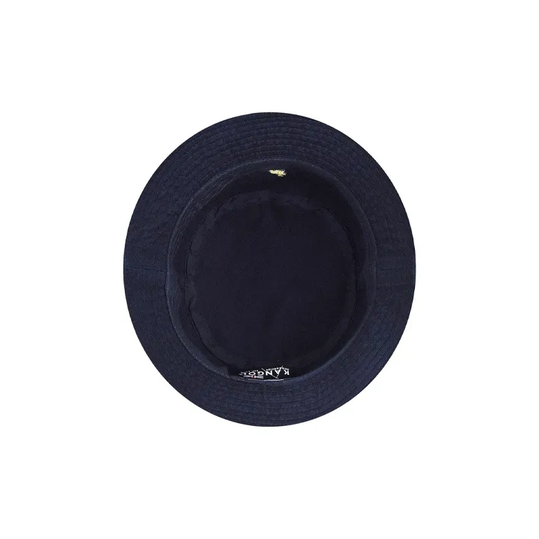 KANGOL Embroidered Logo Washed Bucket Hat-3