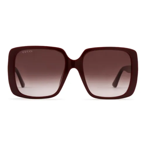 GUCCI Sunglasses Women's Deep Red