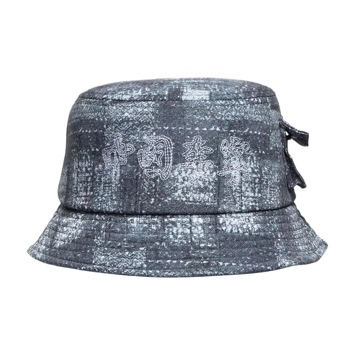 LINING China Li Ning Bucket Hats Unisex Heather Gray-1