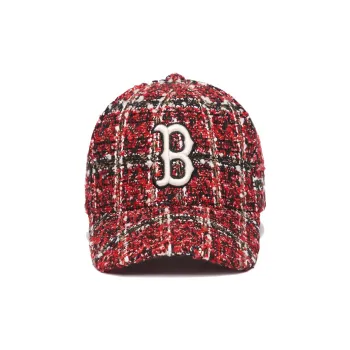 MLB Polyester Baseball Caps Unisex Red