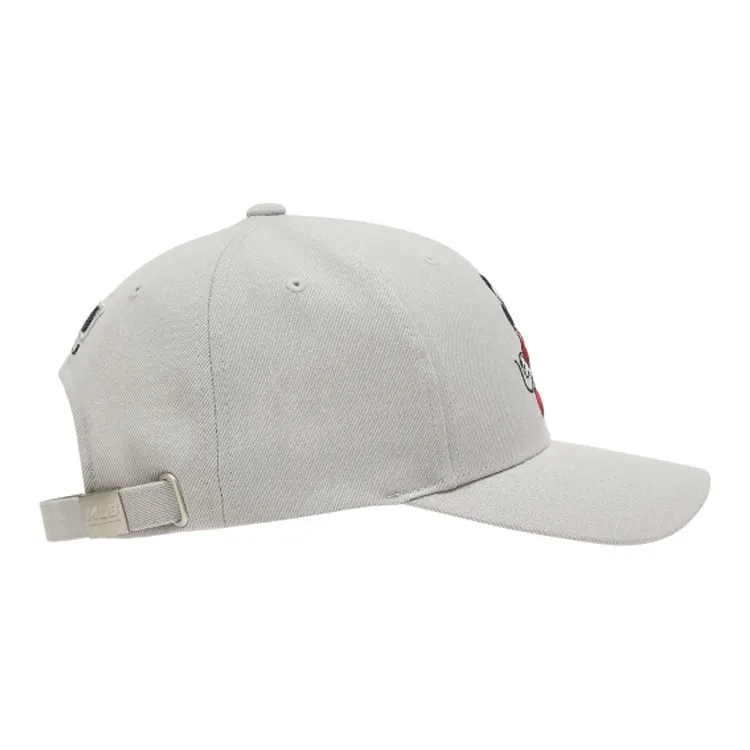 MLB Polyester Baseball Caps Unisex Black/Gray White-9