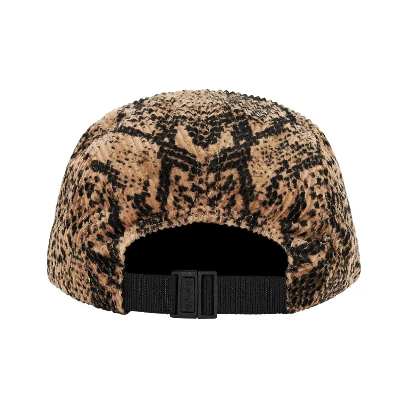 Supreme Snakeskin Corduroy Camp Cap-4