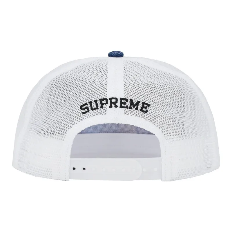 Supreme Gradient Jacquard Denim Mesh Back 5 Panel-3