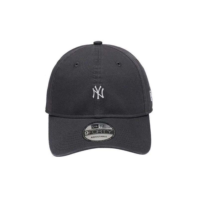New Era Cotton Baseball Caps Unisex Dark Gray-4