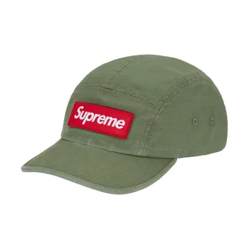 Supreme Washed Chino Twill Camp Cap FW22