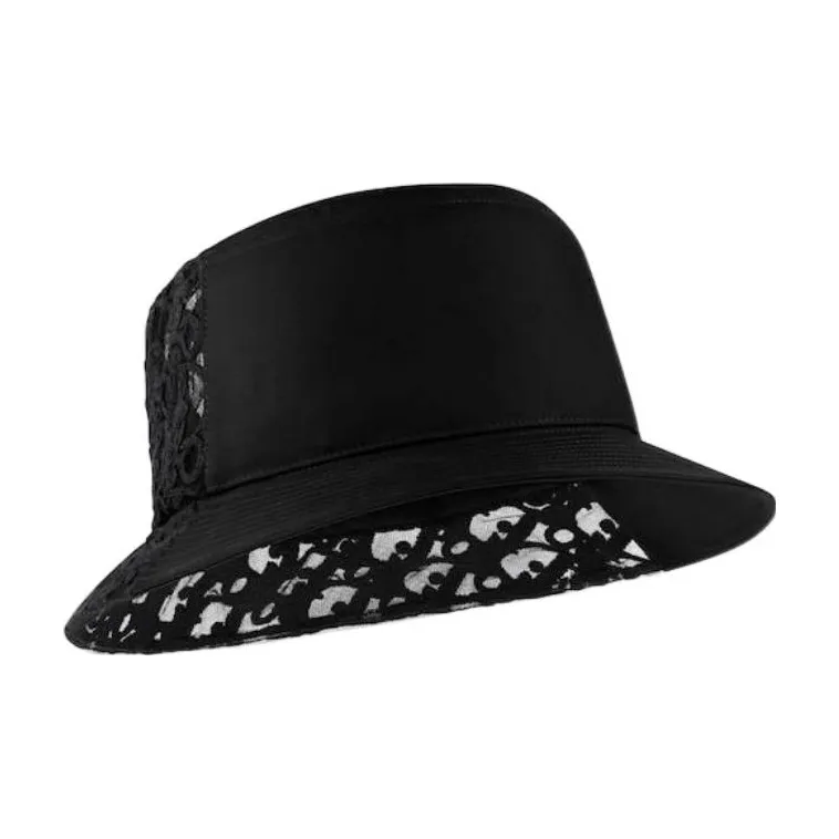 DIOR X Cactus Jack Oblique Canvas Bucket Hat-0