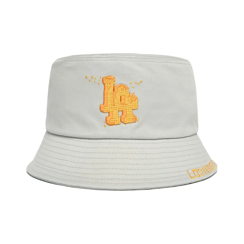 MLB Cotton Bucket Hats Unisex Gray-0
