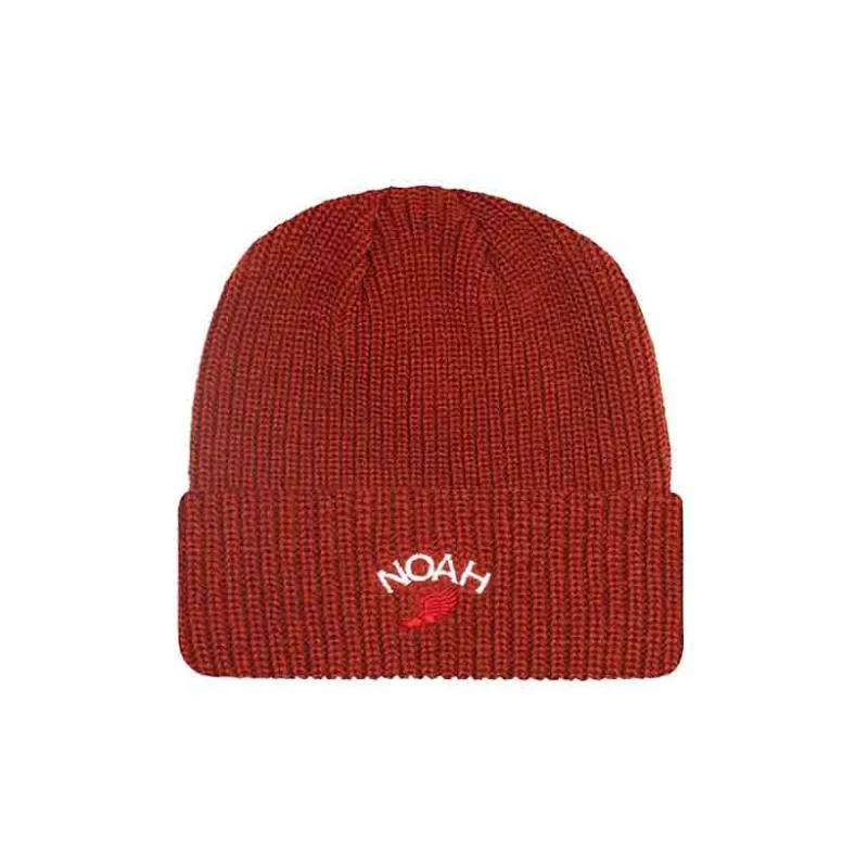 NOAH Beanies Unisex Red-0