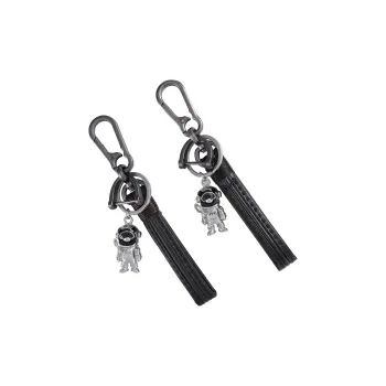 ENFANTIN Keychains Men Black+Umber, 2 Pack
