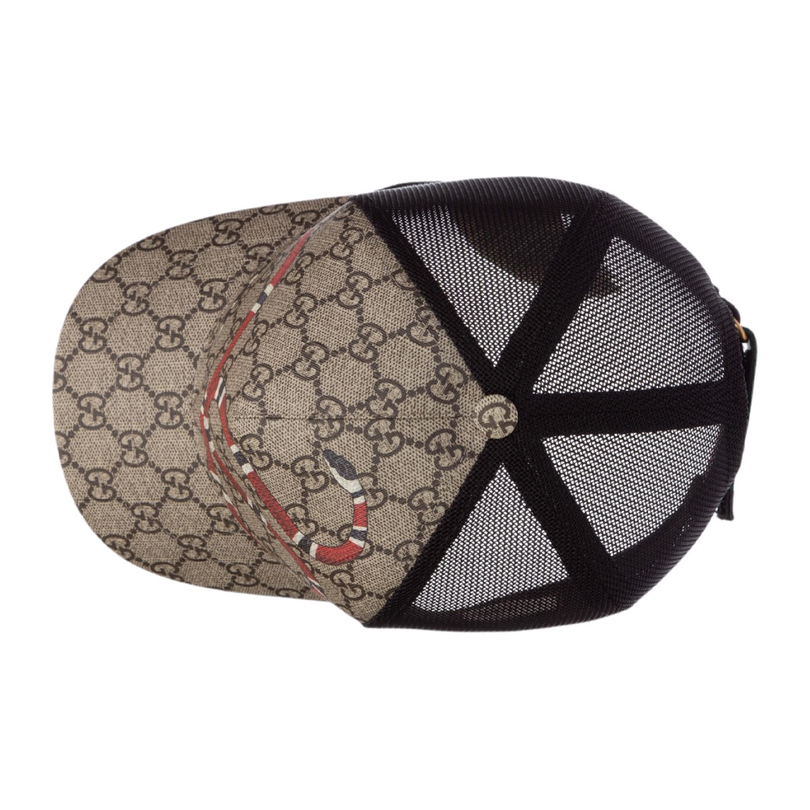 GUCCI Gg Supreme Kingsnake Velcro Strap Baseball Cap - POIZON GUCCI Gg Supreme Kingsnake Velcro Strap Baseball Cap - POIZON