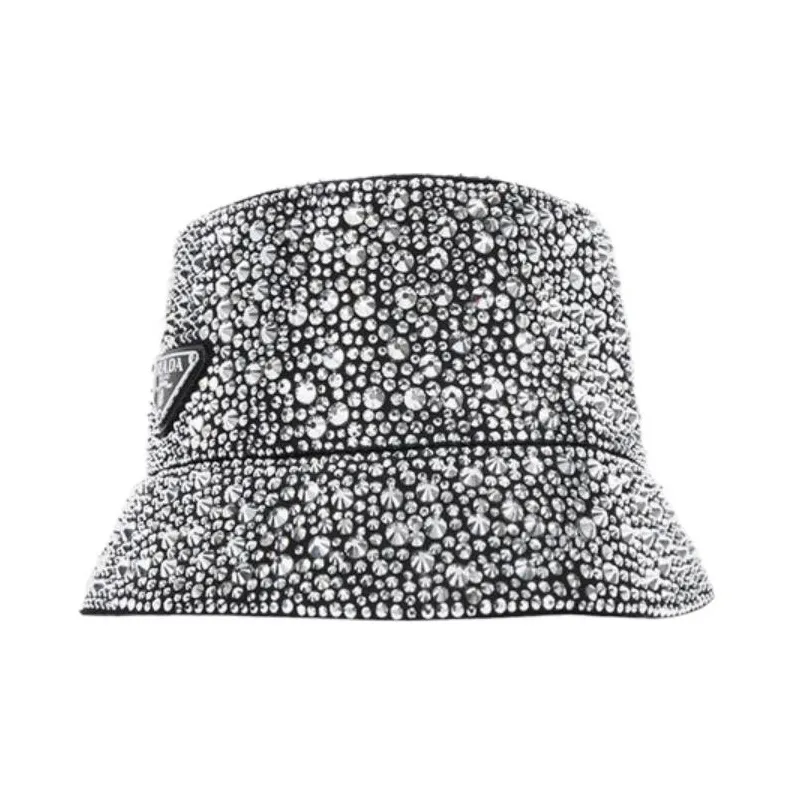 PRADA Bucket Hats Unisex Silver-1