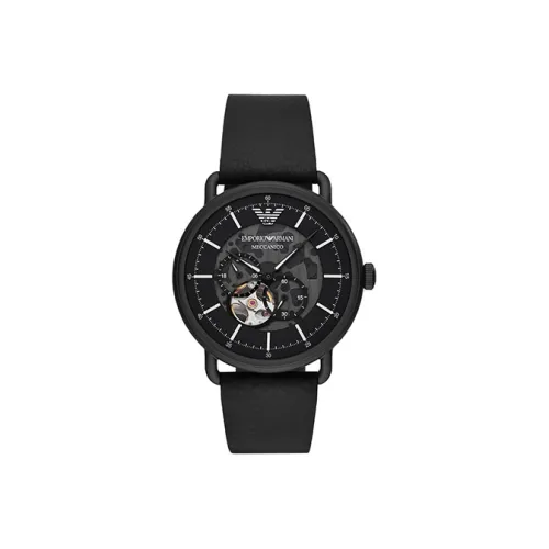 EMPORIO ARMANI Men Openworked Dial European and American Watch