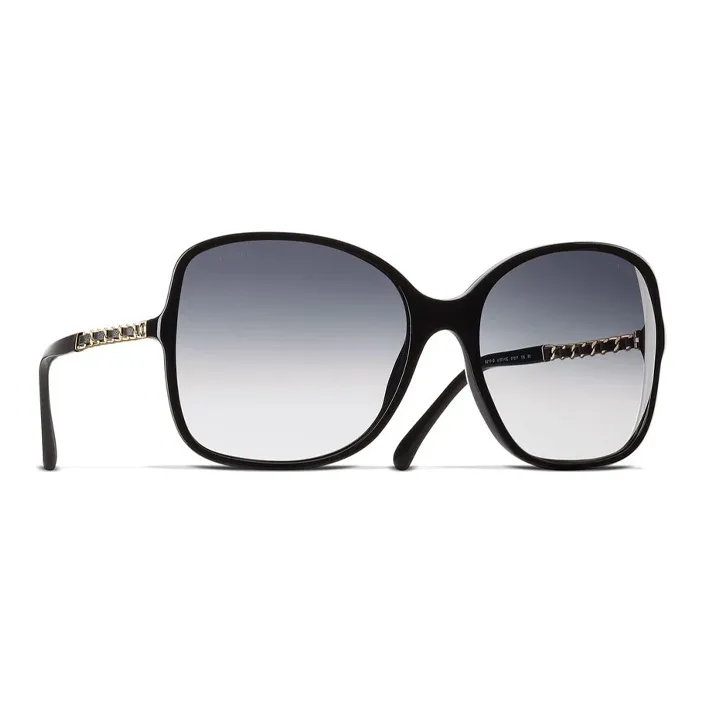 CHANEL Square Sunglasses Women's-2