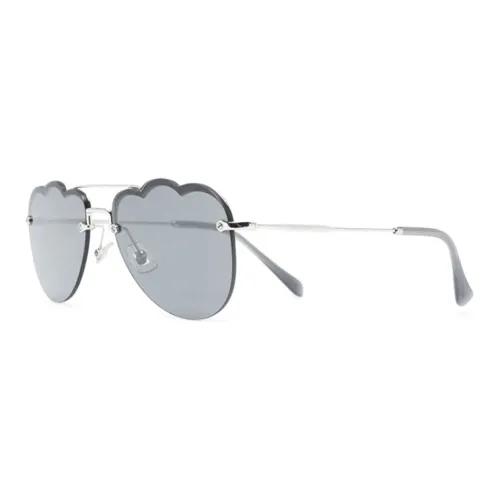 MIU MIU Sunglasses Unisex Silver