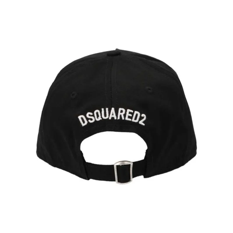 Dsquared2 Cool Logo Embroidered Distressed Baseball Cap-1