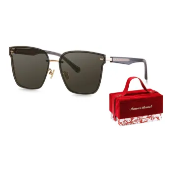 Prsr Plate Alloy Frame Plate And Metal Butterfly Sunglasses Women's