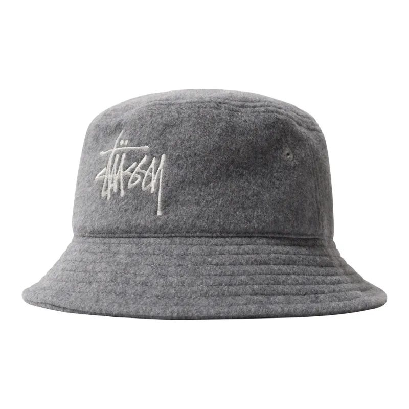 Stussy Fuzzy Wool Basic Bucket-4