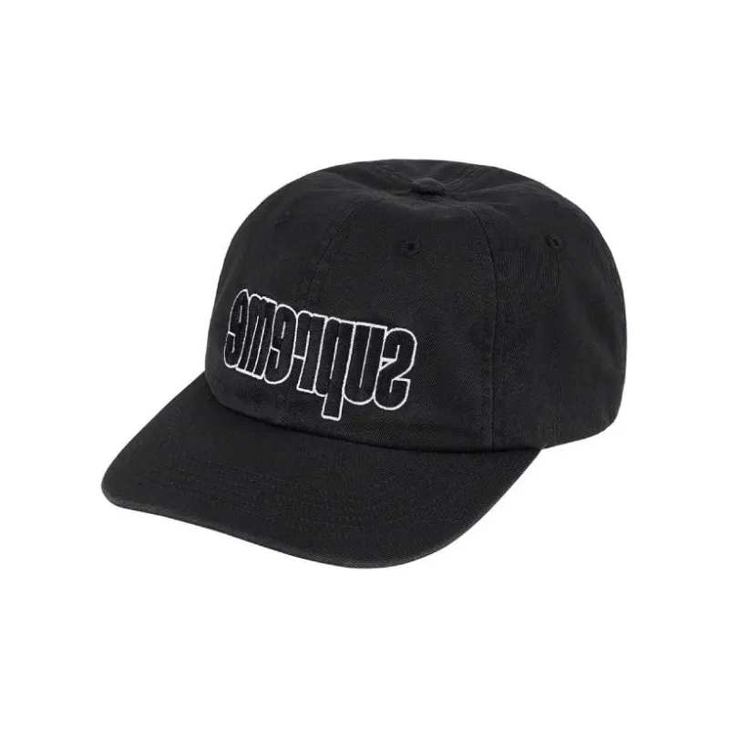 Supreme Reverse Logo 6 Panel-0