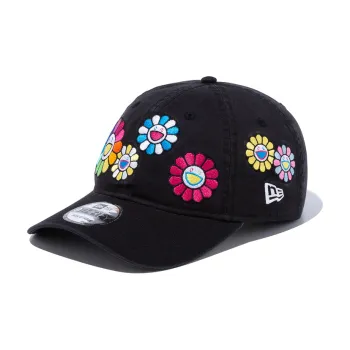 New Era X Takashi Murakami Flower Allover 9Forty Cloth Strap Hat