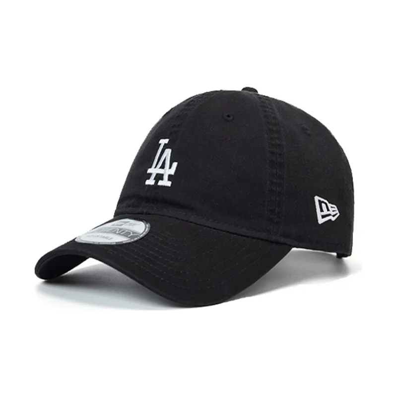 New Era Cotton Baseball Caps Unisex Black-1