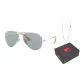 Silver Frame Blue Lens 9065I5 Size 58