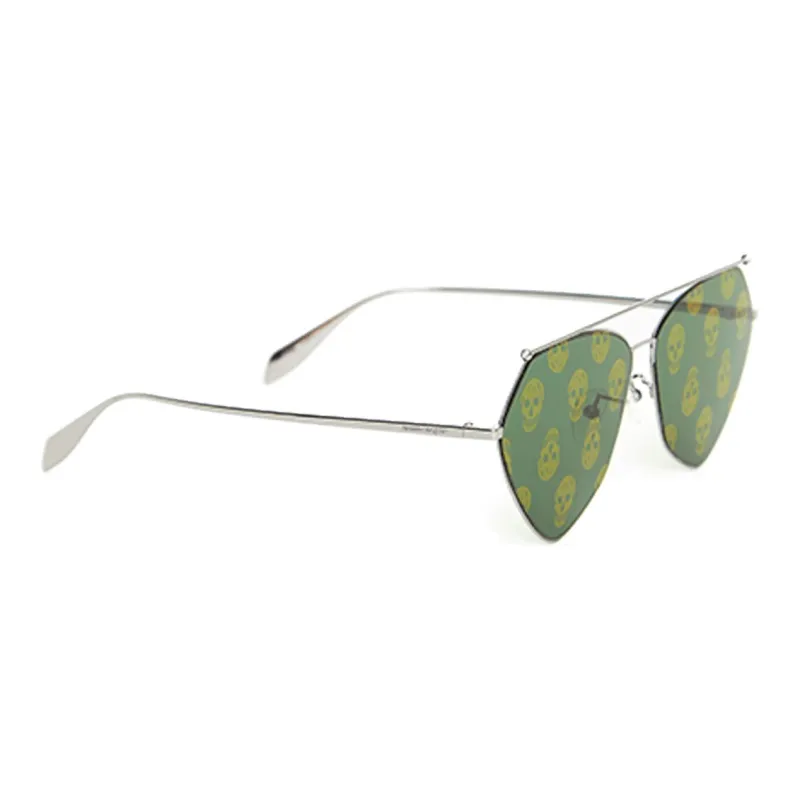 Alexander McQueen Sunglasses Unisex Green-1