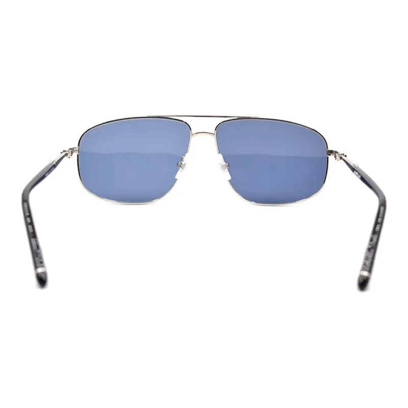 MONTBLANC Meisterstuck Sunglasses Men Blue/Silver White-3