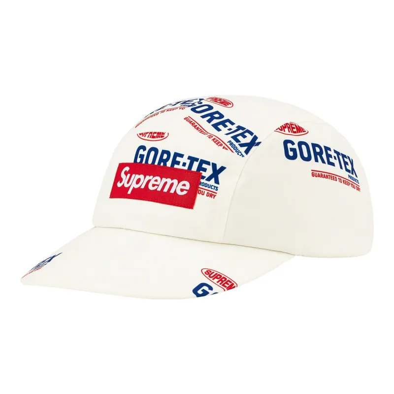 Supreme Linen Fitted Camp Cap-0