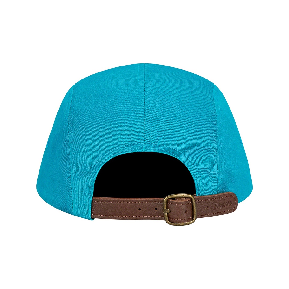 Supreme Washed Chino Twill Camp Cap Cap SS22 Black One Size