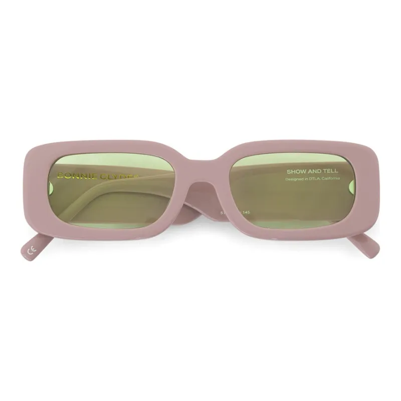 BONNIECLYDE Sunglasses Unisex Pink-1