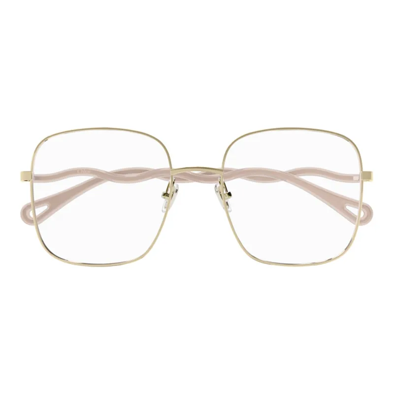 Chloé Eyeglass Frames Women's Gold-1