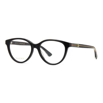 GUCCI Eyeglass Frames Unisex Black