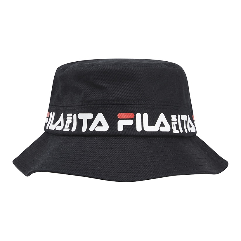 Fila black bucket hat online