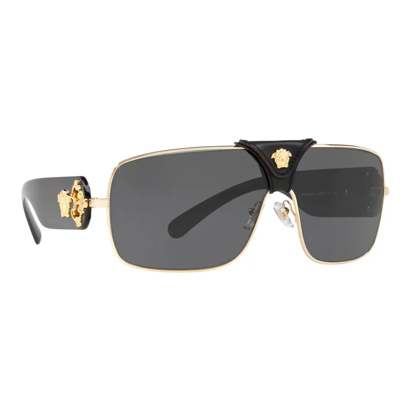 VERSACE Eyewear Squared Baroque Sunglasses-2