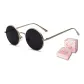 Silver Frame with Black Gray Lens (520 Box)