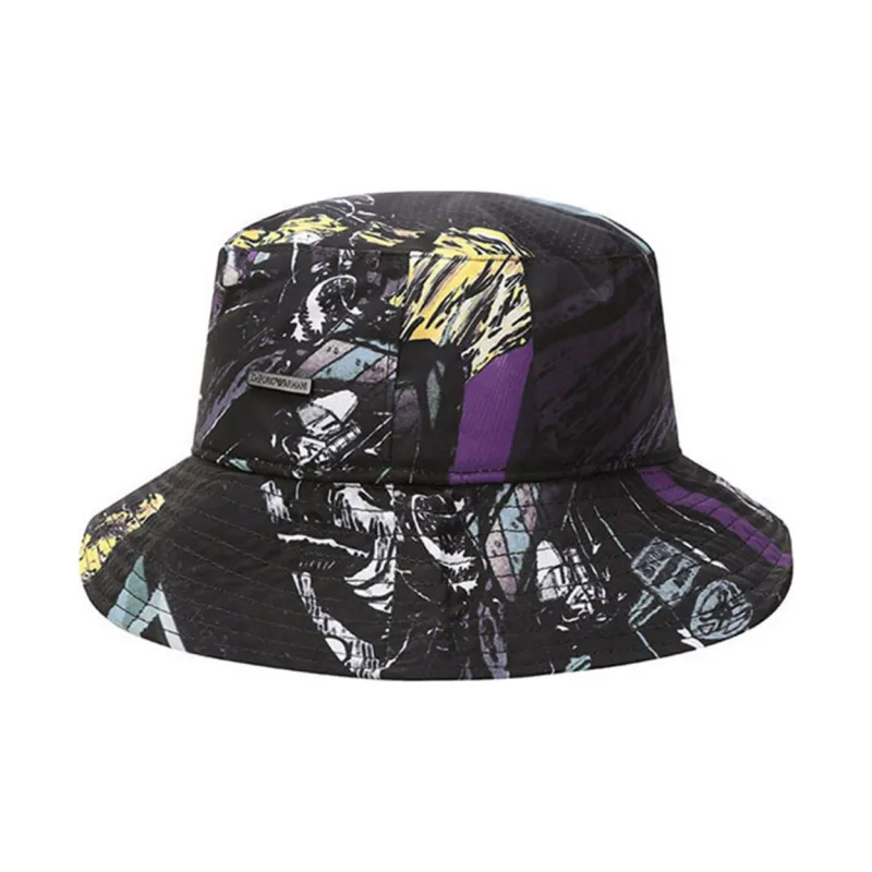 EMPORIO ARMANI Bucket Hats Men Black-3