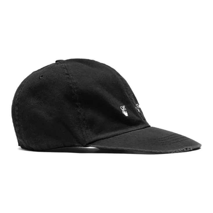 OFF WHITE Baseball Caps Unisex Black-2