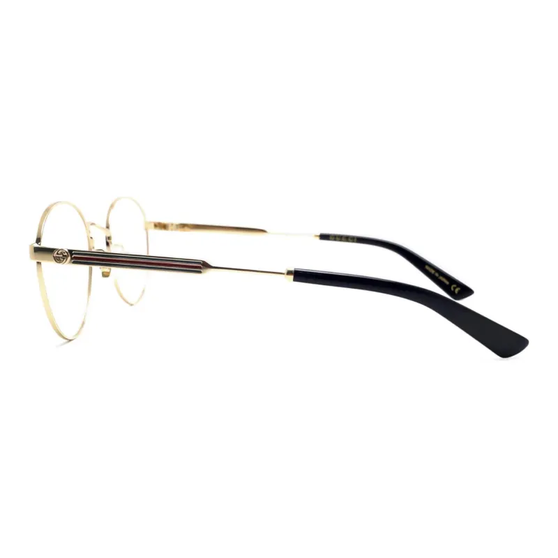 GUCCI Eyeglass Frames Unisex Gold-2