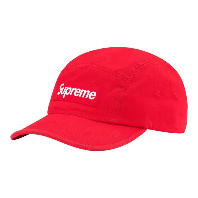 Supreme Washed Chino Twill Camp Cap Cap SS22-10