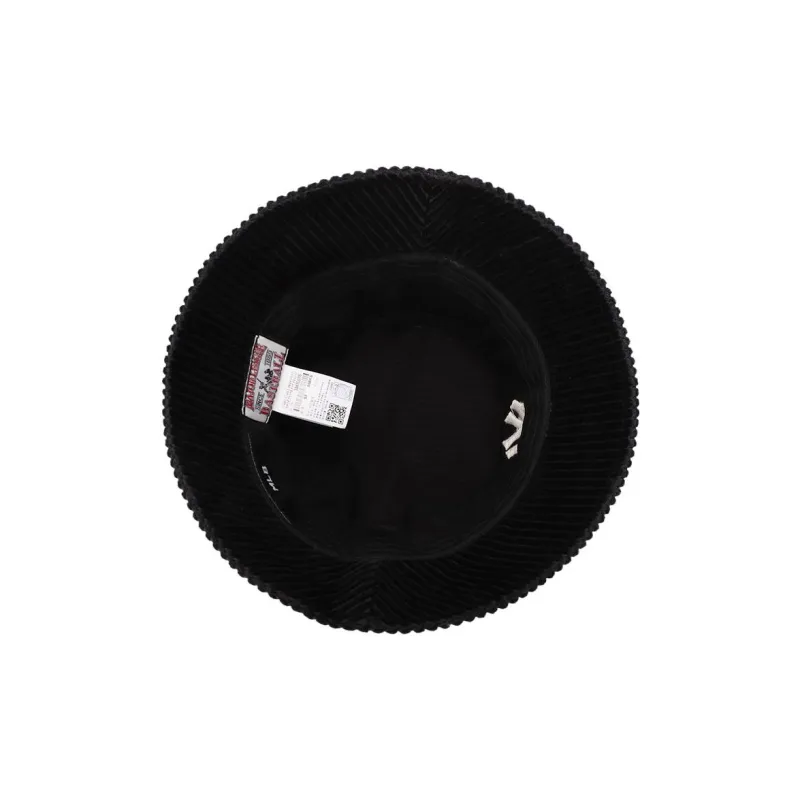MLB New York Yankees Corduroy Bucket Hats Unisex Black-4