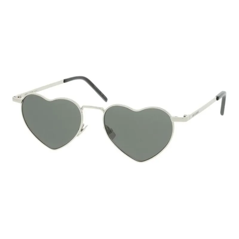 SAINT LAURENT Eyewear Heart Frame Sunglasses-0