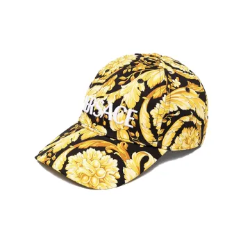VERSACE Barocco Print Logo Cap
