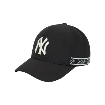 MLB Cotton Baseball Caps Unisex Black