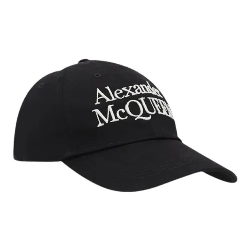 Alexander McQueen Baseball Caps Unisex Black