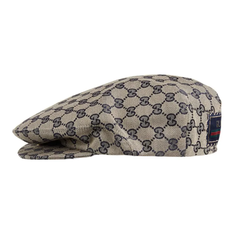 GUCCI ORIGINAL GG CANVAS FLAT CAP-1