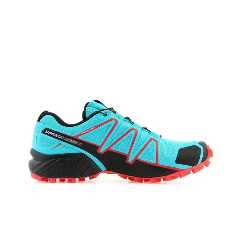 SALOMON Speedcross 4 Hiking / Trekking Shoes Women's Low Top Blue-1