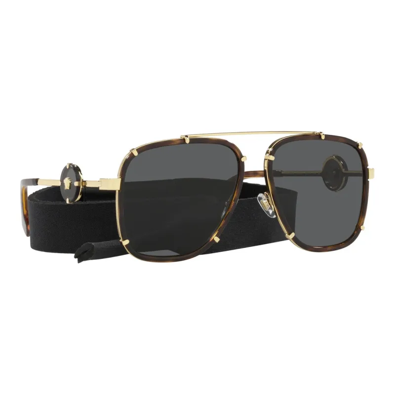 VERSACE Sunglasses Unisex Brown-1