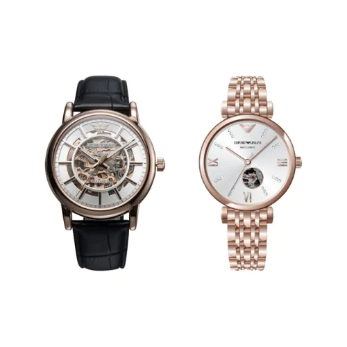 EMPORIO ARMANI Unisex Couple Watch European and American Watch